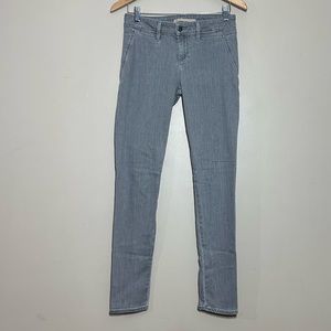 Vince Women’s Gray Stretch Jeggings Size 28 Skinny Fit